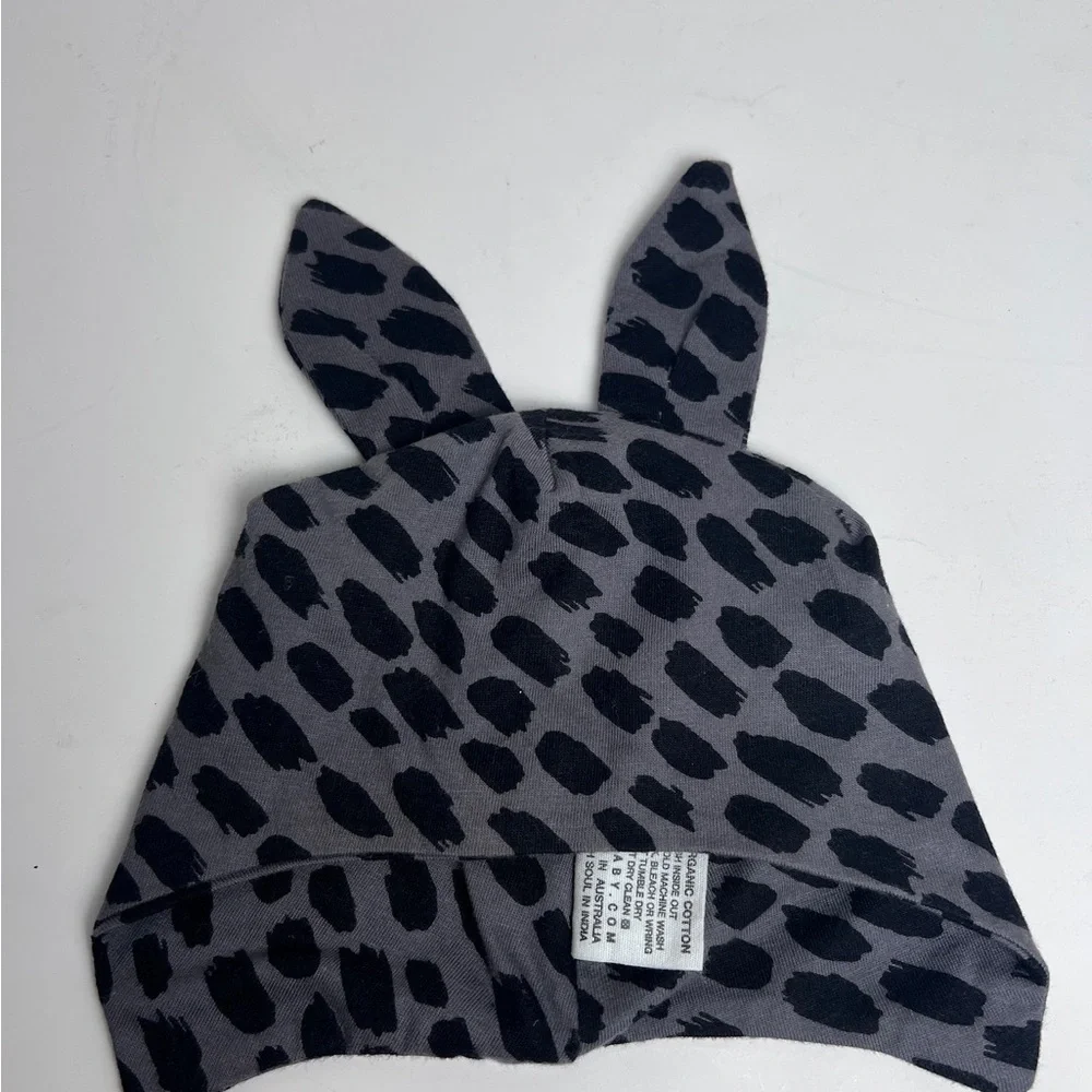 Hux baby organic cotton leopard hat